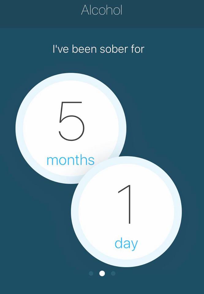 5 months sober
