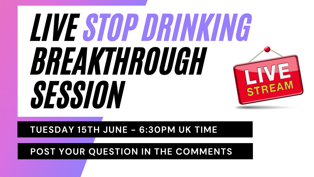 Free stop drinking workshop